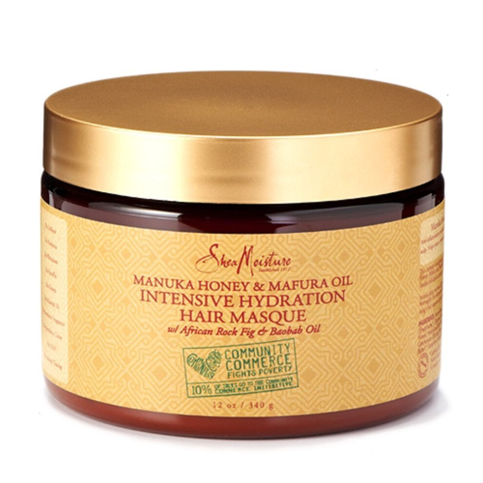 SheaMoisture Community Commerce Manuka Honey & Mafura Oil Hair Masque - 350ml