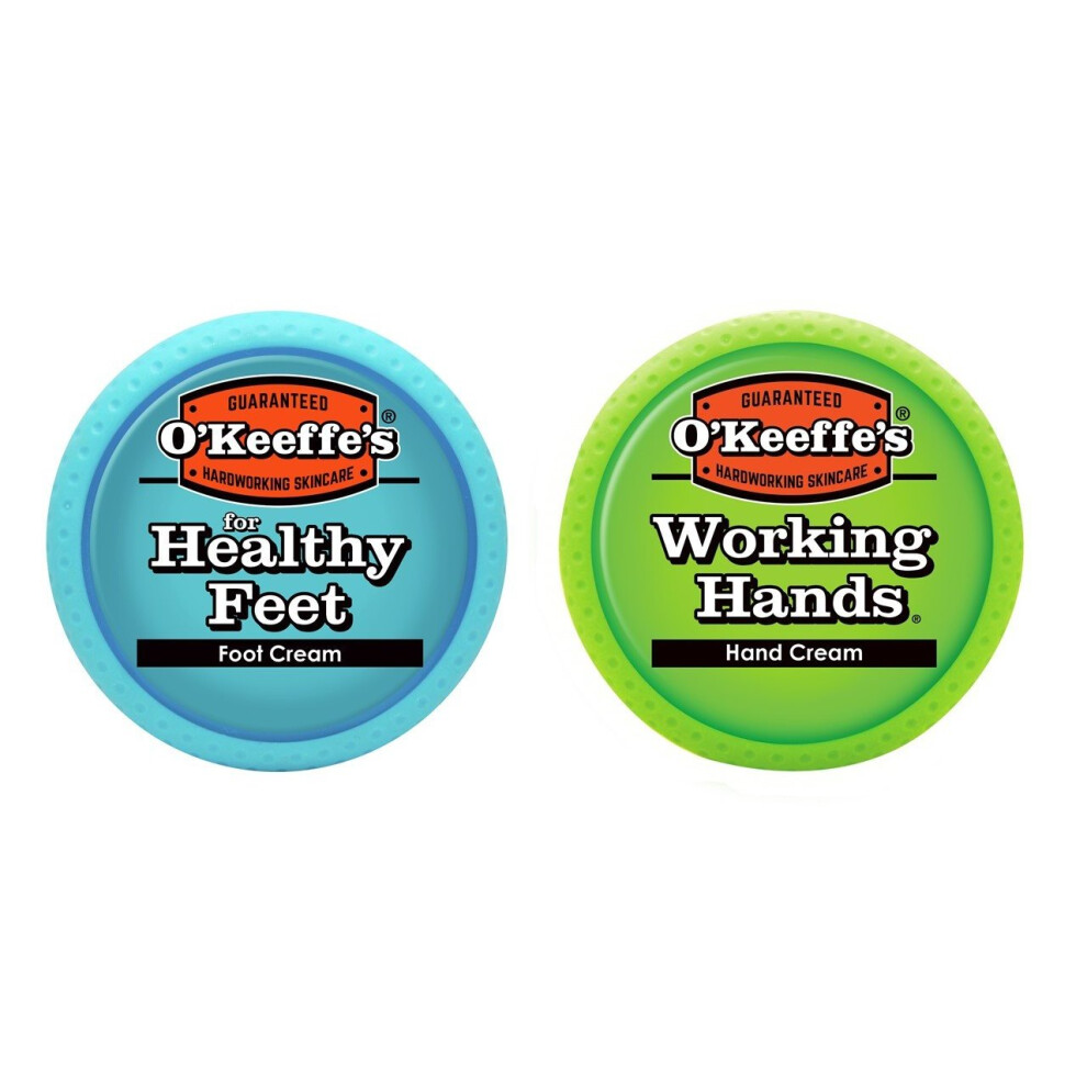 O'Keeffe's Working Hands Cream and Healthy Feet Set
