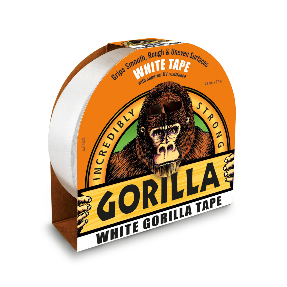 Gorilla 3044601 48 Mm X 27 M Tape - White