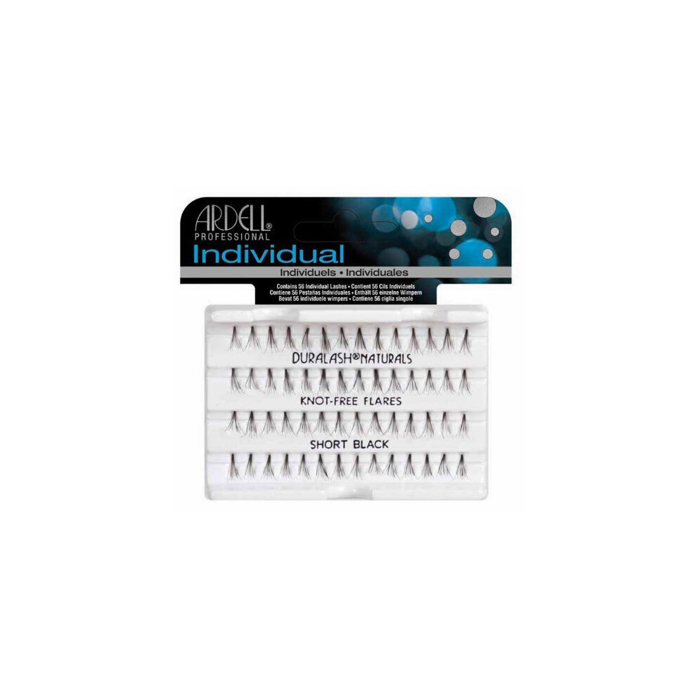 Ardell Individual Natural Lashes Knot Free - Short Black 56 Individual Lashes