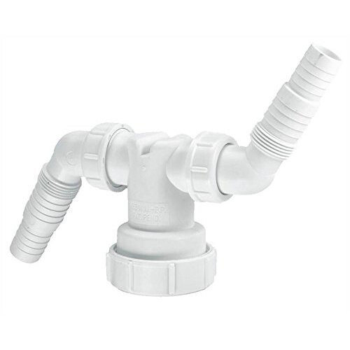 McAlpine McAlpine V33WM Twin Connector - White