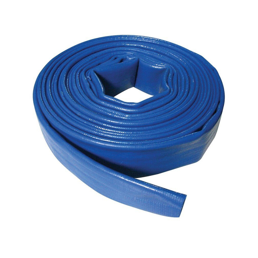 Silverline 633656 Flat Discharge Hose, 10 m x 32 mm