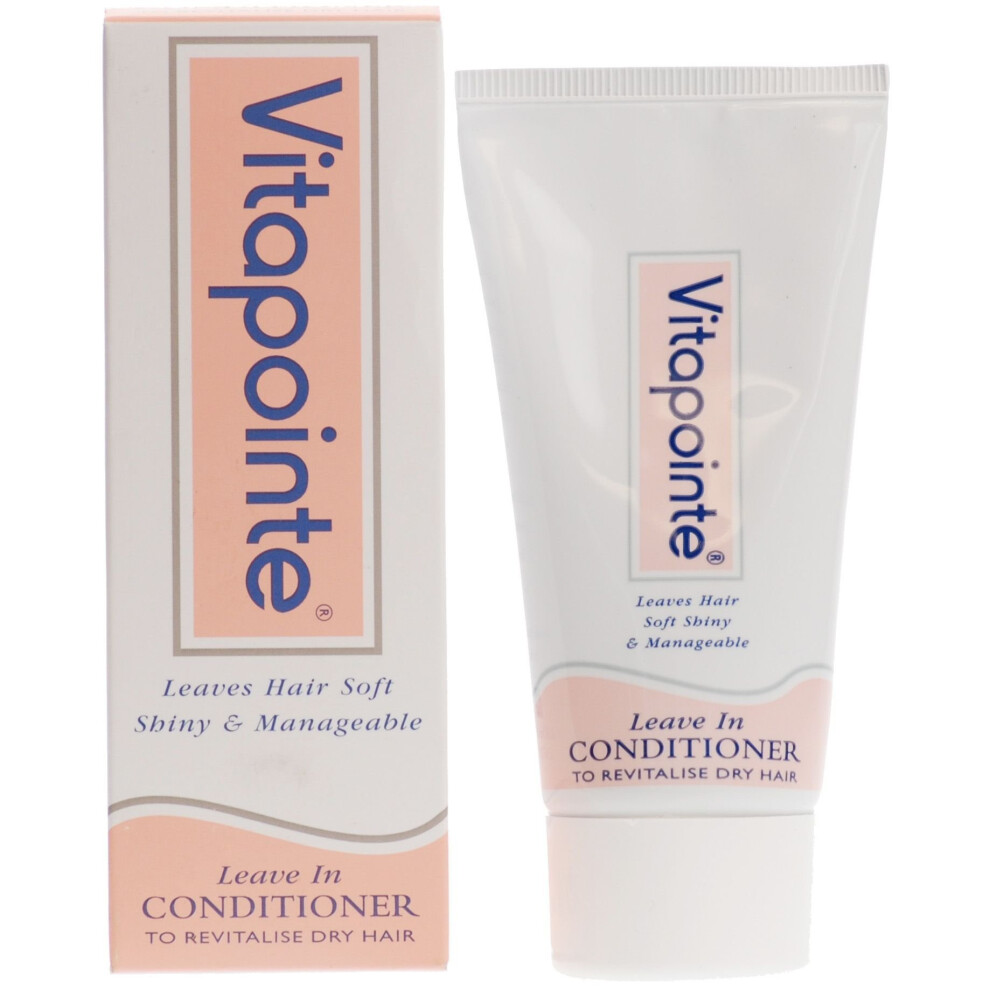 Vitapointe Leave-In Conditioner 50 ml (VP8815765) - Lightweight, Silicone-Free for Dry, Coarse, Frizzy Hair