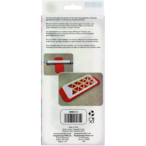 Fondant Geometric Multicutter-Triangle Small