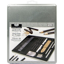 Royal & Langnickel Essentials (TM) Conjunto de arte de carv   o m   dio com estanho