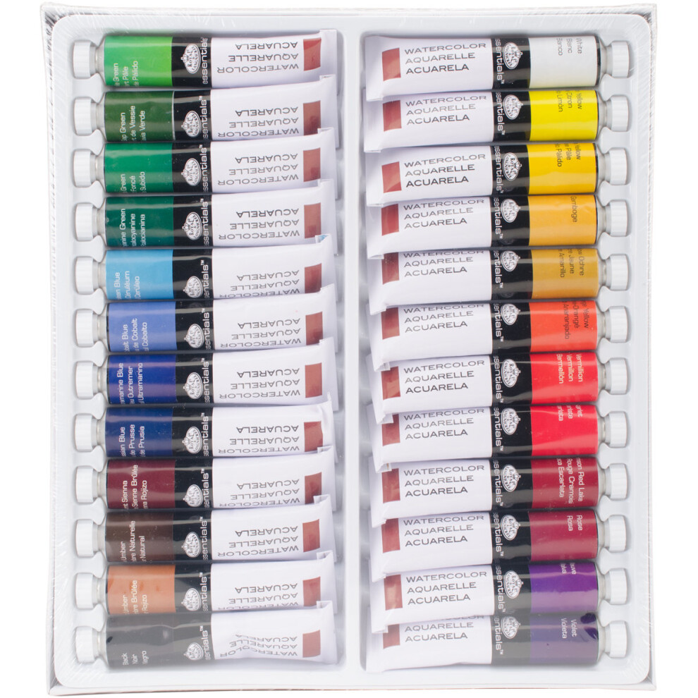 Watercolor Paints 21ml 24/Pkg-Assorted Colors