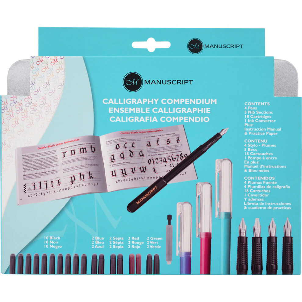 Manuscript Pen Manuscript Calligraphy Compendium Set