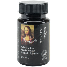 Mona Lisa Metallblad Lim 2 oz - För Guld Silver Koppar Bladguld - Vattenbaserad Hantverkslim