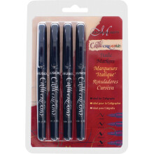 Manuscript CalliCreative Markers Assorted 4/Pkg-Black