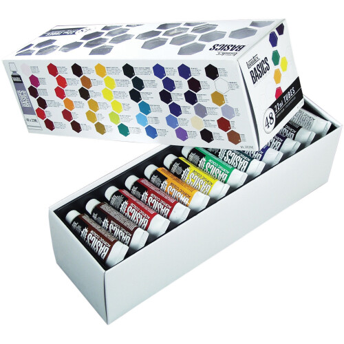 Liquitex BASICS Acrylic Paint 22ml 48/Pkg-Assorted Colors