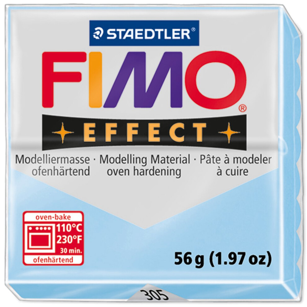 Staedtler Fimo Effect Polymer Clay 2Oz-Aqua