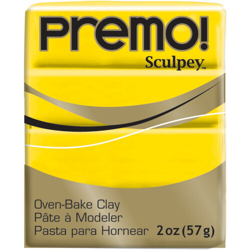 Premo Sculpey Polymerlera 2oz-Cadmium Gul