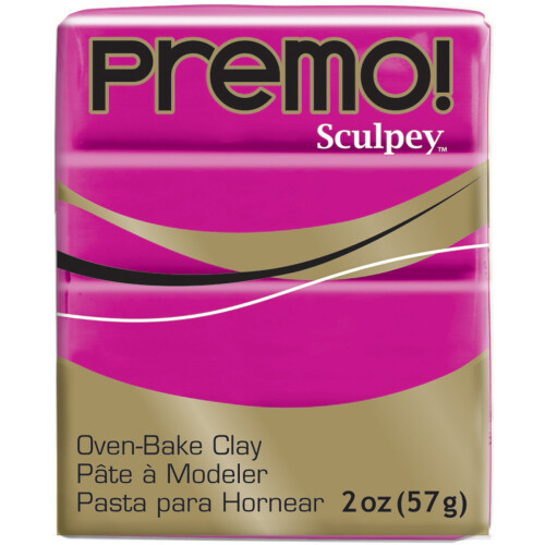 Premo Sculpey Polymer Clay 2oz-Fuchsia