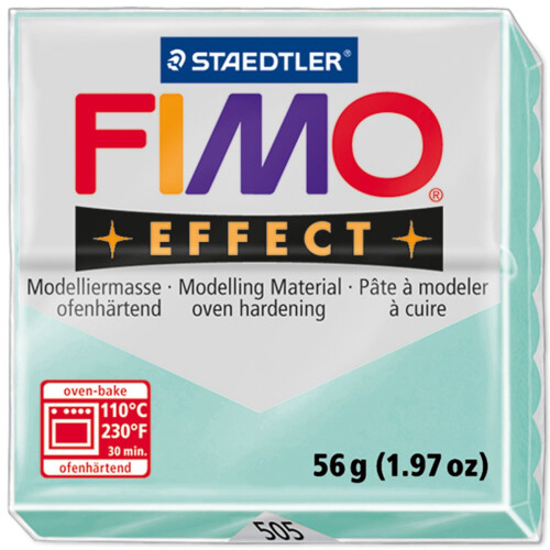 Staedtler Fimo Effect Polymer Clay 2oz-Mint