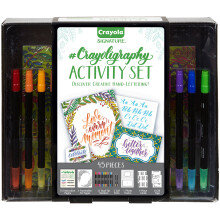 Set de Caligrafía Crayola Signature para Letras a Mano, Regalo para Adolescentes, Día de la Madre, Edad 14+