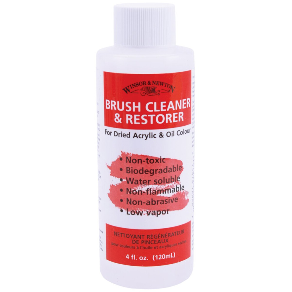 Winsor & Newton Brush Cleaner & Restorer-4oz