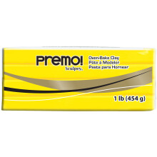 Sculpey Premo Polymer Ugnsbakad Lera, Cadmium Gul Nyans, 1 lb.