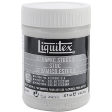 Liquitex Ceramic Stucco Acrylic Texture Gel-8oz