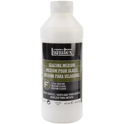 Liquitex Glazing Acrylic Fluid Medium-16oz