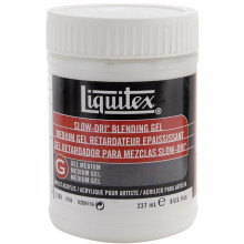 Liquitex Slow-Dri Blending Acrylic Gel Medium-8oz