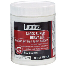 Liquitex Super Heavy Gloss Acrylic Gel Medium-16oz