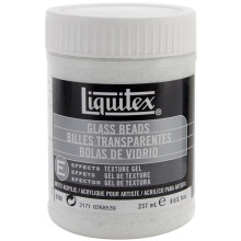Liquitex Glass Beads Acrylic Texture Gel-8oz