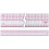 Acme Inch & Metric Beveled Ruler 18"- 1
