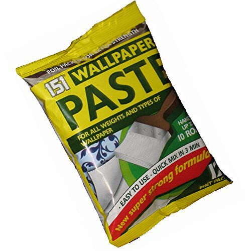 Wallpaper Paste, 12 Pint Pack, New Super Strong Formula