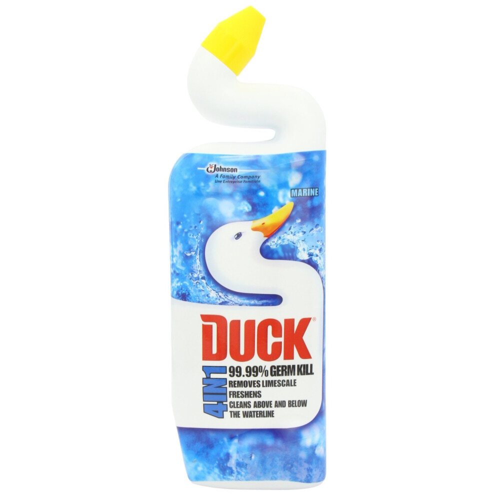 Photos - Bathroom / Toilet Cleaner Toilet Duck Liquid Marine 750 ml  4645325(Pack of 8)