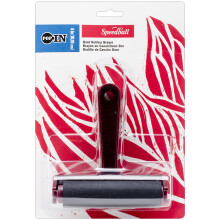 Speedball Pop-In Soft Rubber Walze, 4-Zoll für Block- und Reliefdruck