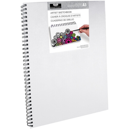 essentials(TM) Canvas Cover Schetsboek 11,6""X16,5""-