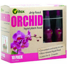 Vitax 30ml Orchid Drip Feed Mini Bottles (Pack of 10)