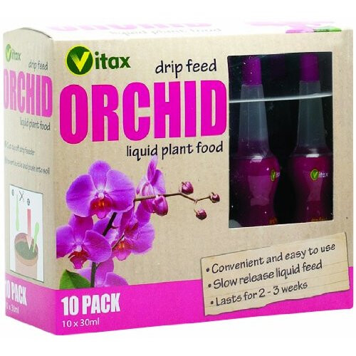 Vitax Vitax 30ml Orchid Drip Feed Mini Bottles (Pack of 10)