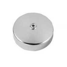 BG Electrical Chrome Ceiling Base, Rose
