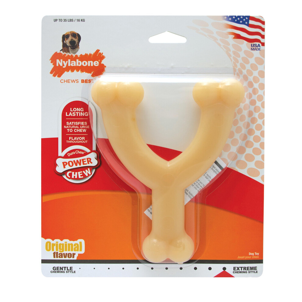 Nylabone Dura Chew Wishbone - Wolf