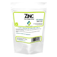 Zinc Citrate 100 x 50mg Tablets 1-a-day