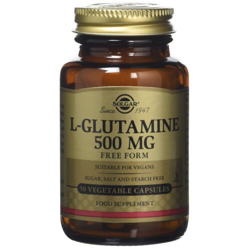 Solgar L-Glutamina 500 mg 50 cápsulas vegetais Solgar