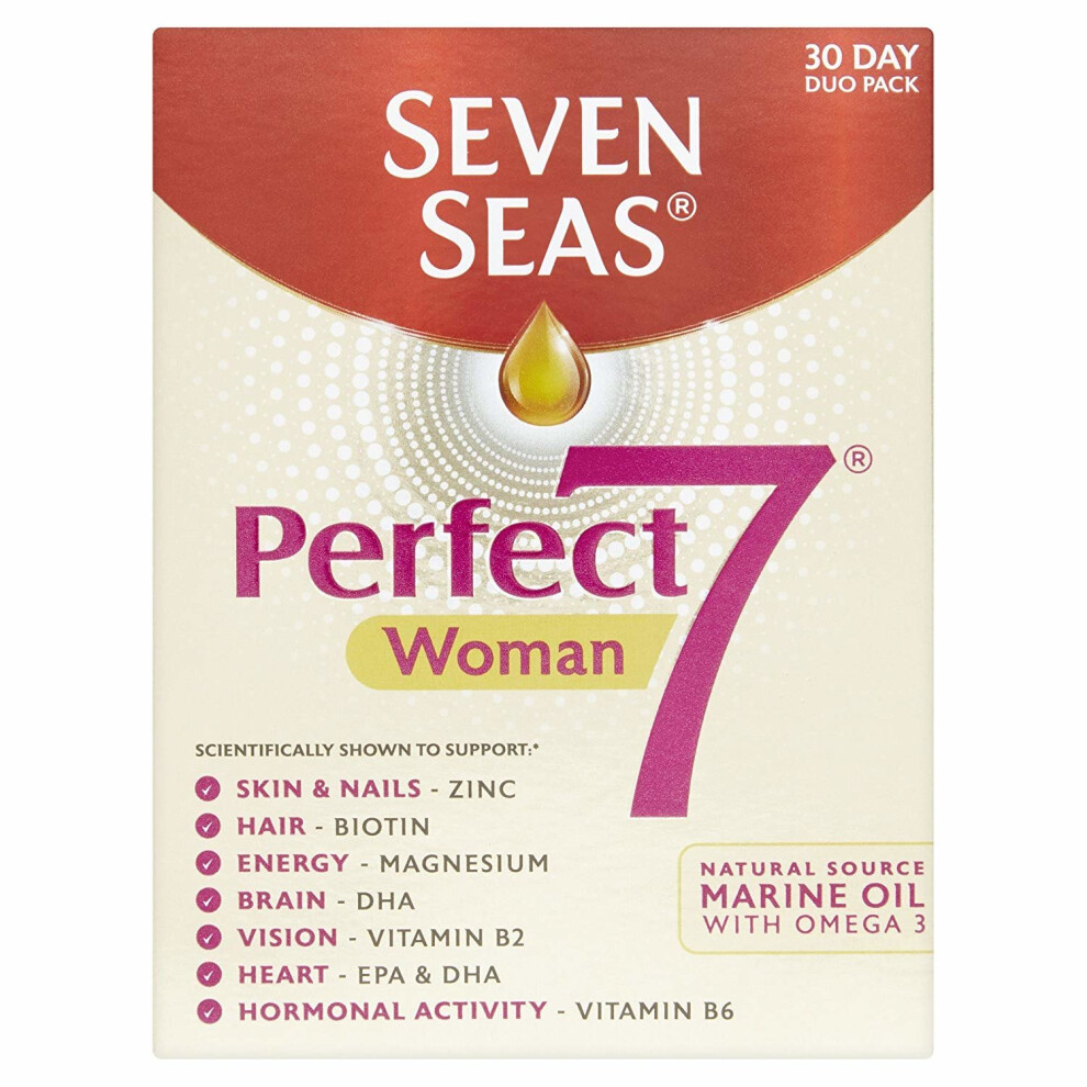 Seven Seas Perfect7 Woman, 30 Day Duo Pack