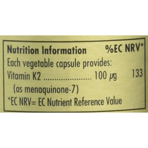 Solgar Solgar Vitamin K2 (MK-7) - 50 vegicaps 1