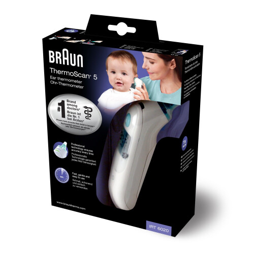 Braun Braun IRT6020 ThermoScan 5 Ear Thermometer 1