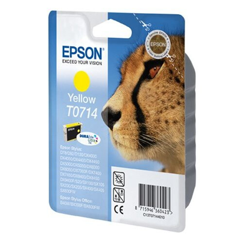 Epson Epson Durabrite Inkjet Cartridge Yellow Ref T071440 2