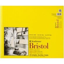 Strathmore Bristol Smooth Paper Pad 14""X17""-20 Sheets