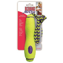 KONG Air Dog Fetch Stick with Rope Dog Toy, Medium