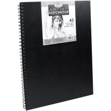 Spiral Hardcover Sketchbook 11.6"X16.5"-