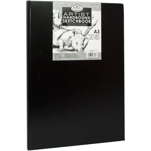 Hardbound Sketchbook 11.6"X16.5"-