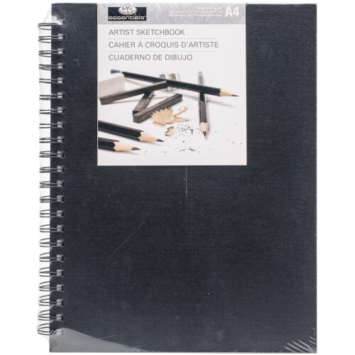 Spiral Hardcover Sketchbook 8.3"X11.7"-