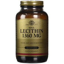 Lécithine de soja 1360 mg 100 softgels Solgar