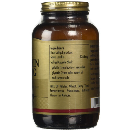 Solgar Lécithine de soja 1360 mg 100 softgels Solgar 2