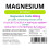 LINDENS Lindens Magnesium 500mg Tablets | 90 Pack | Contributes towards normal energy 3