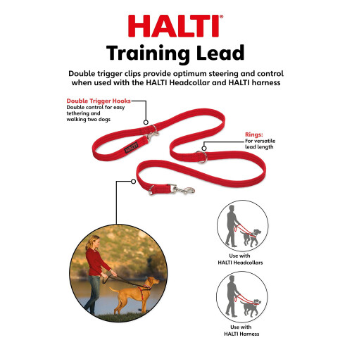 Halti Training Lead, Red 2